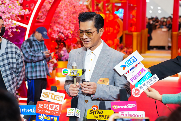 古天乐接受采访1