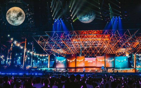 2五月天初登场的大安森林公园